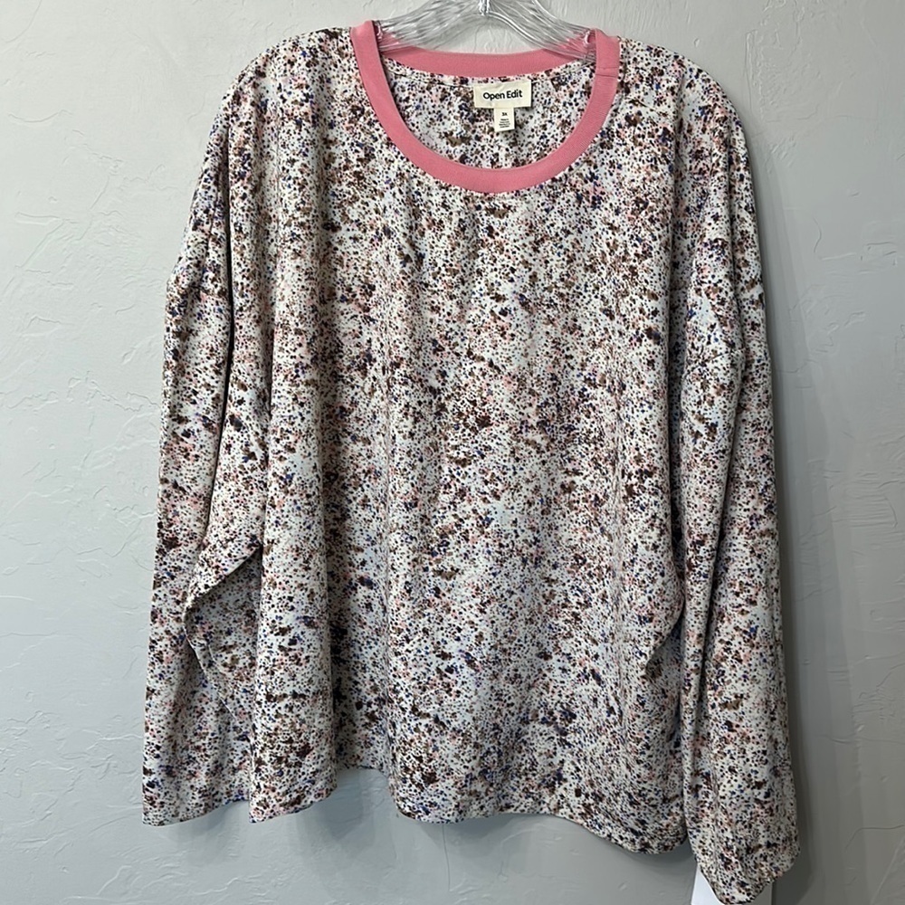 Open Edit  Nordstrom long sleeved top size 3X.NWT